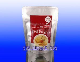AL Laminated Metallized Stand Up Pouches Alternative Wine P