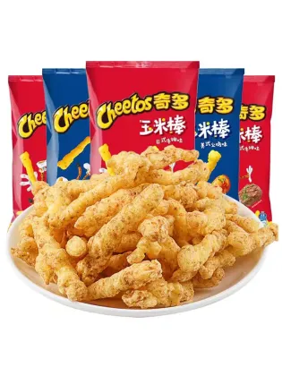 Hot Cheetos Puffs and Kurkure Snack Machine