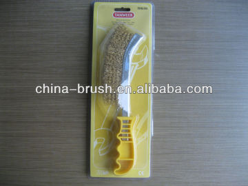 brass coated wire brush SC8407