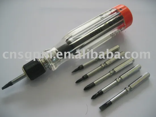 6-in-1 quick change screwdriver