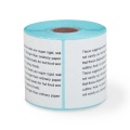 75*120 mm Direct Thermal Label For Shipping