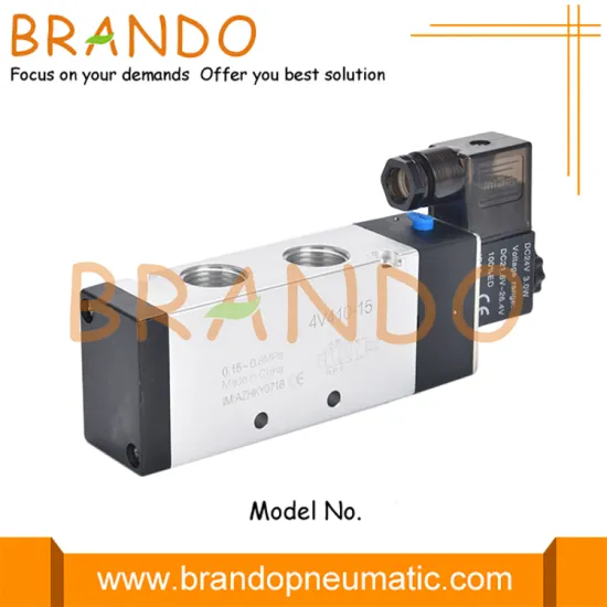 4V410-15 1/2'' NPT Single Solenoid Pneumatic Valve
