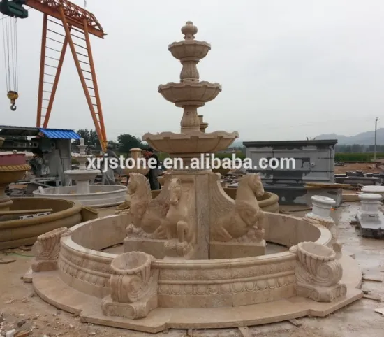 Garden molds for water fountain horse fountain