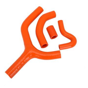 Motorcycle Silicone Radiator Coolant Hose for KTM Models 65SX, 250/450SXF, 350SXF, 1050 Adventure, and 790 Duke