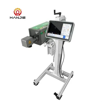 Industrial Fiber Laser Coding Machine: Expiry Date and Batch Code Laser Printer