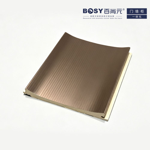 Panel Dinding Gentian Buluh Gelombang Arka Dalaman 120mm