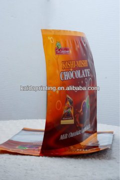 custom printed aluminum foil bags printing, with gravure vivid printing, good barrier