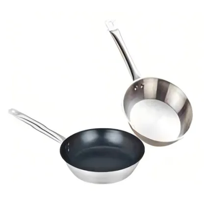 Heavy Duty Stainless Steel Frying Pan