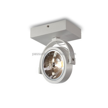 Spotlight di lampadina alogena AR111 moderna a superficie 35W