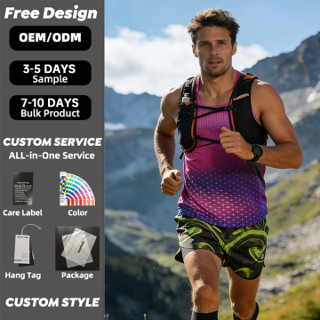 Custom Running Vest Lightweight Sports Vest Marathon Team Training Vest