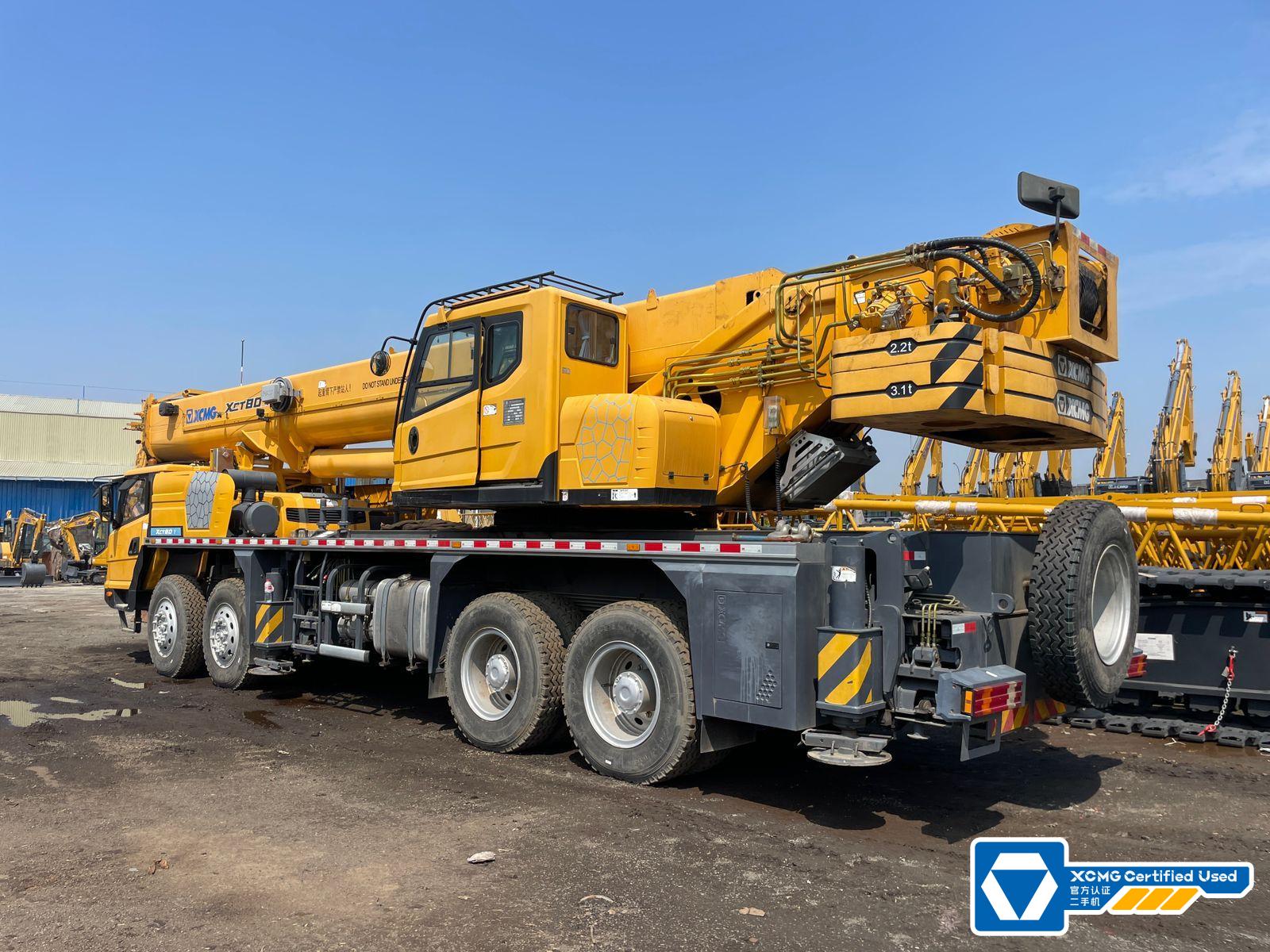 Second-hand XCMG truck crane, efficient and easy to operate
