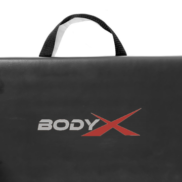 Folding Black Exercise Mat 2x4x2