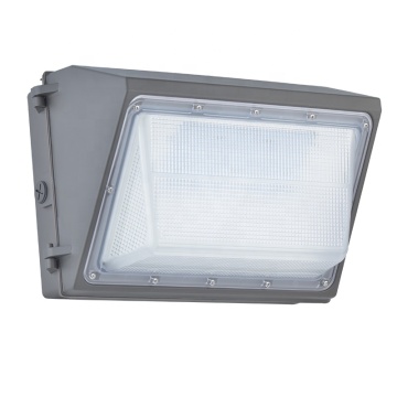 Luz de pacote de parede LED de alta potência - 45W a 140W, sensor de luz do dia, iluminação externa à prova d'água