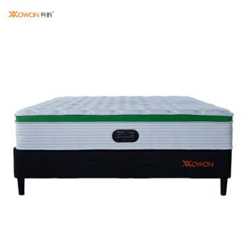 Comfort di lusso comfort in lattice memory foam tasca materasso
