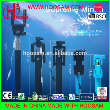 mini flexible colourful multifunctional smartphone extendable hand held monopod selfie stick