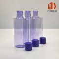 Envase de gel de ducha cosmético de plástico PET