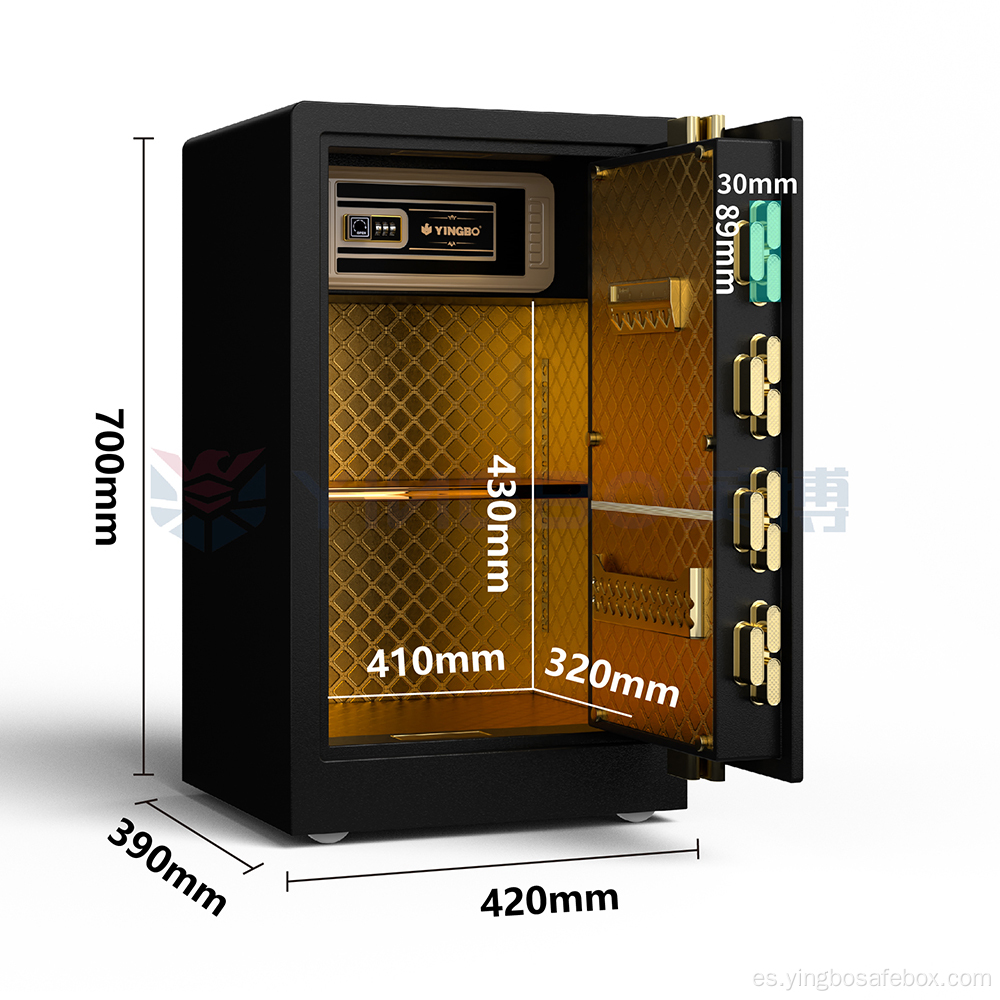 Caja de seguridad de caja oculta de bloqueo de acero Fireproof