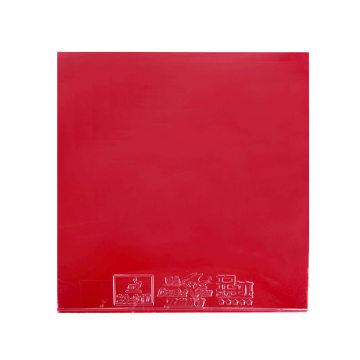 Professional Qiji Sticky Ping Pong Rubber for High Spin and Compatibility with V40+ Balls