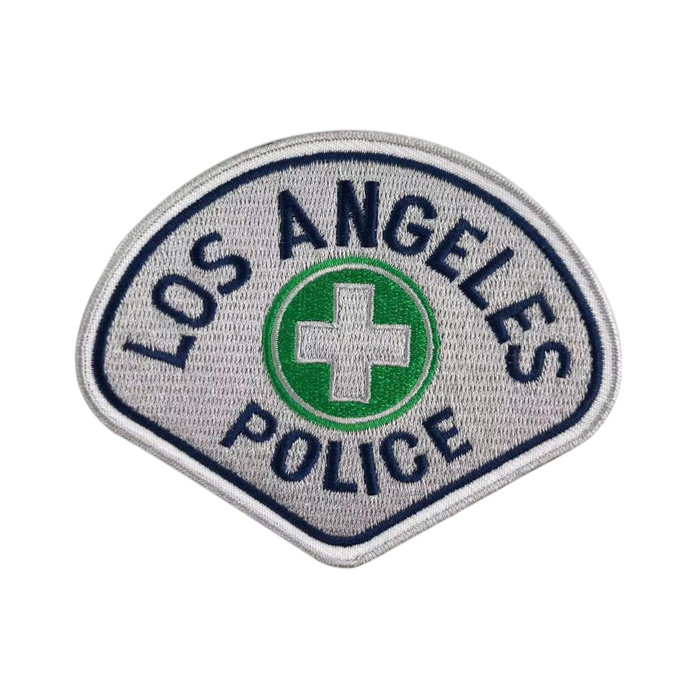 Police Embroidery Patch For Bags