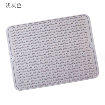 Tappetino da scarico da cucina in silicone non slip - platemat isolato per vasi