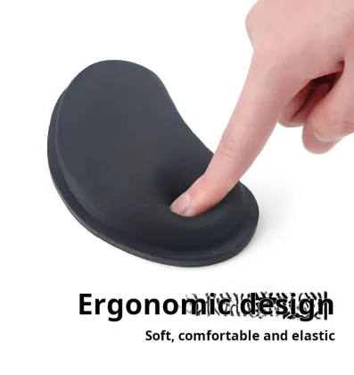 Custom Logo Ergonomic Gel Wrist Rest Mouse Pad