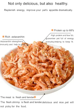 OEM Service Freeze-dried Shrimp Gog And Cat Snacks