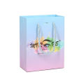 Custom Printed Gift Shopping Paper Bag with Handles