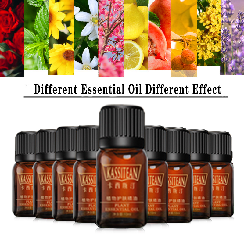 Natural Rose Essential Oils Skin Care Aroma Oil Lavender Mint Chamomile Tea Tree Oil Fragrance Essence Treatments Body Massage