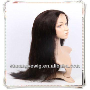 Sleek aaaaa human hair full lace wig for black women,lace wig