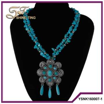 Turquoise beads fashion jewelry accessory wholesale