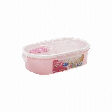 Lunch box with transparent lid, 920ml volume, suitable for home use