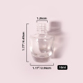 Exquisitas botellas de uñas de vidrio vacío en a granel-10 ml