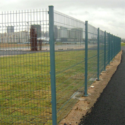 Забор из оцинкованной стали для гибки проволочной сетки