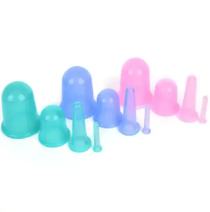 Silicone Vacuum Cupping Health Care Set: Traditional Chinese Cupping Apparatus