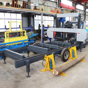 Portable Electric and Diesel Band Sawmill for Logs