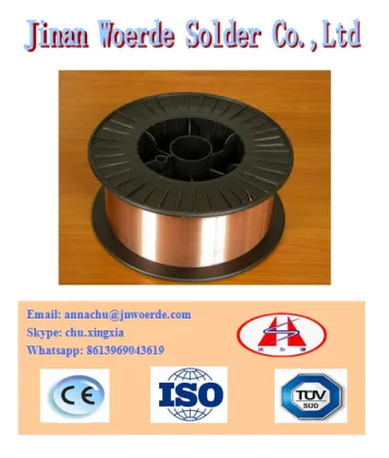 Copper coated steel wires/welding wire er70s-6/kemppi welding price