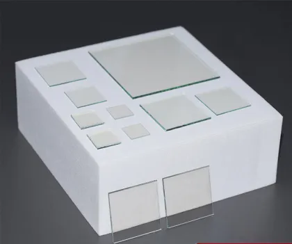 Customize round square ITO FTO glass plate sheet