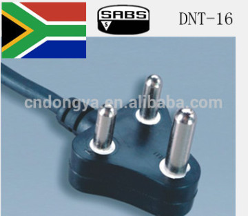 South Africa power cord