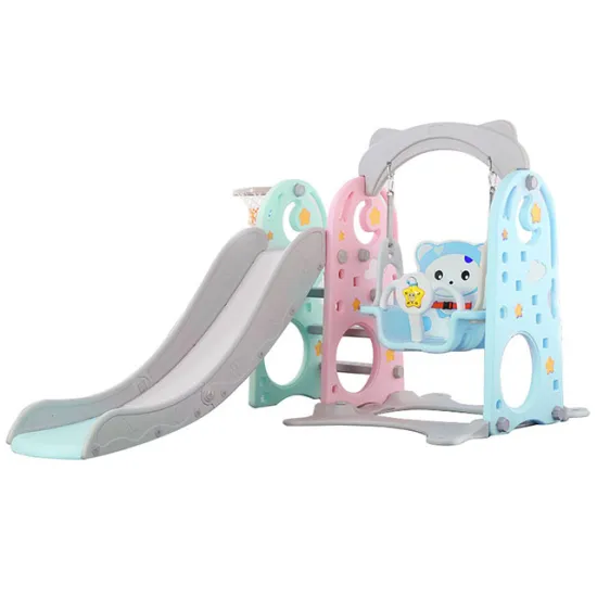 Top Selling Indoor Plastic Slides and Swings for Babies