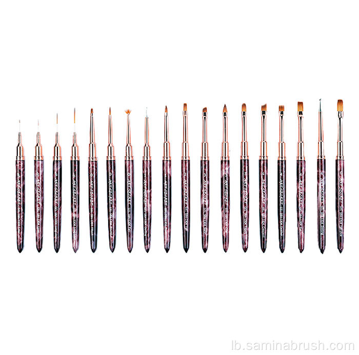 Nylon Nail Konscht Pinsel Molerei Pinsel