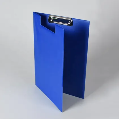 Foldable Presentation Basketball Clipboard - PVC Double Sided Clipboard with Cover