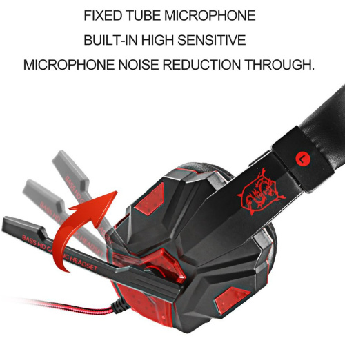 Headset gaming bercahaya LED OEM