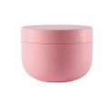 Ciotola viso a forma di plastica rosa cosmetica vuota