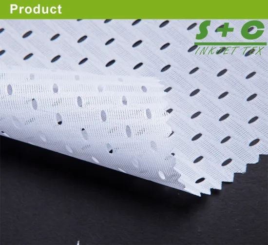 HaiNing 115g mesh fabric wholesale sublimation material flag fabric