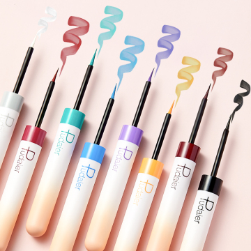 Custom Quick-Dry Coloured Liquid Eyeliner Pen - OEM/ODM Private Label Waterproof Matte High Pigmented Eyeliner