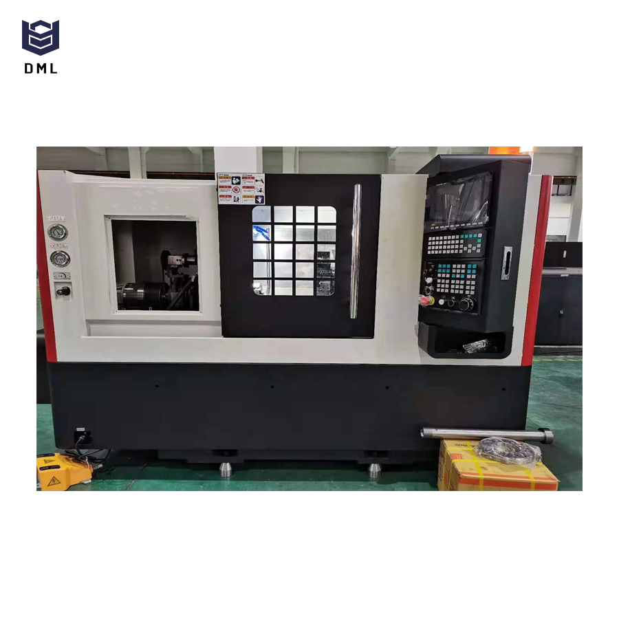 Torno CNC de la máquina CK 6150 con doble husillo