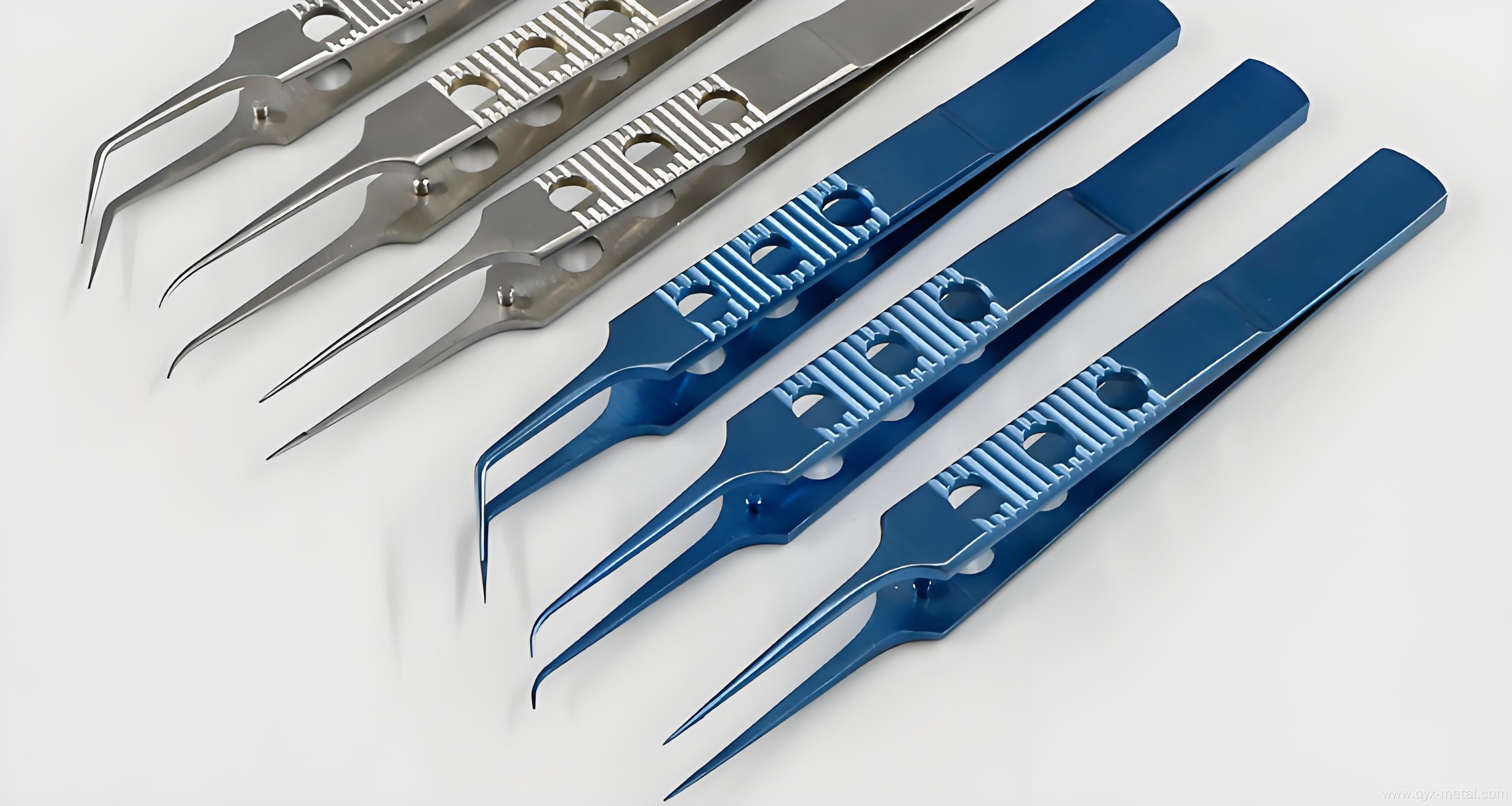 Titanium Alloy Micro Tweezers For Ophthalmology