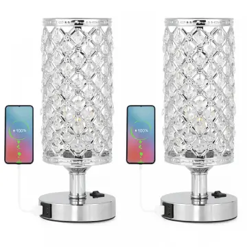 Crystal Table Lamp Set of 2
