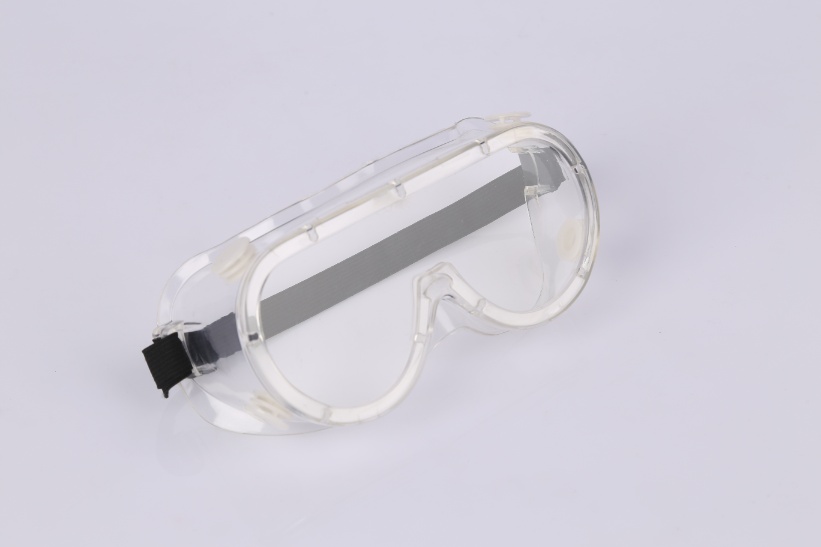 Clear Safety Glasses with Anti-Fog Chemical Splash Protection