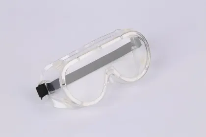 Clear Safety Glasses with Anti-Fog Chemical Splash Protection
